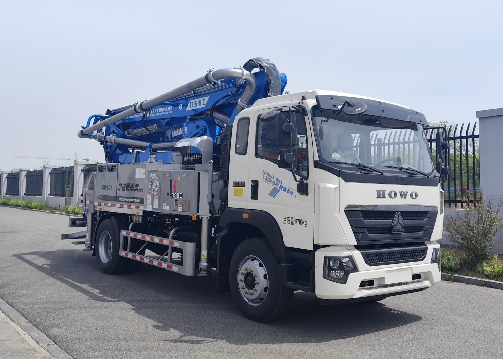 JHZ5180THBZZ型混凝土泵车图片