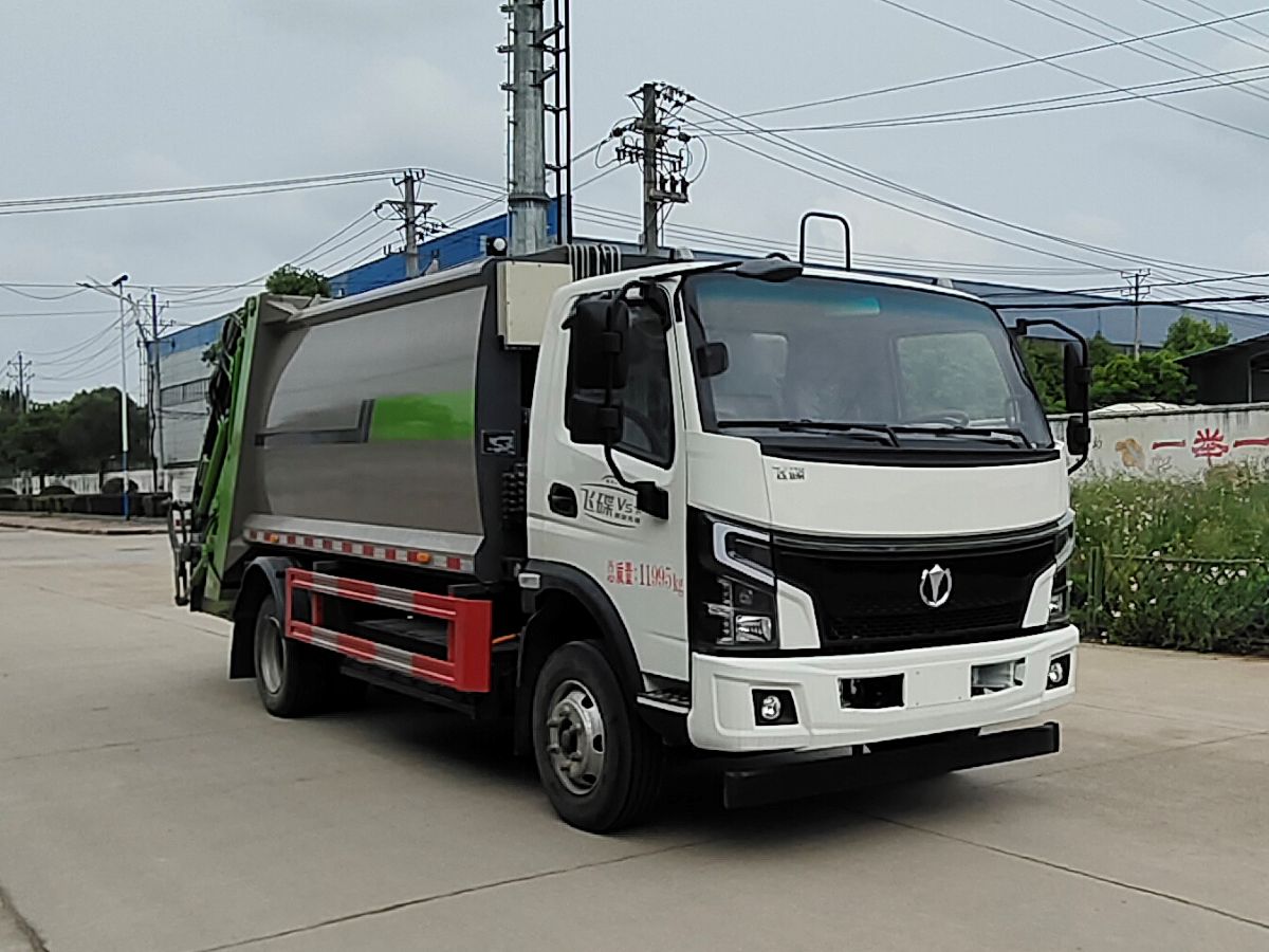 CHN5120ZYSFDBEVWL 昱曦牌纯电动压缩式垃圾车图片