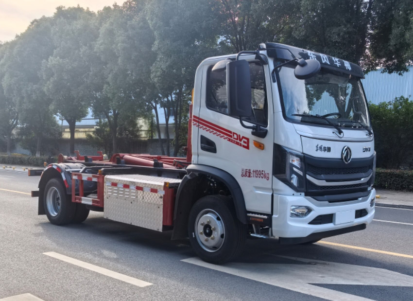 WLW5120ZXXEBEV 旺龙威牌纯电动车厢可卸式垃圾车图片