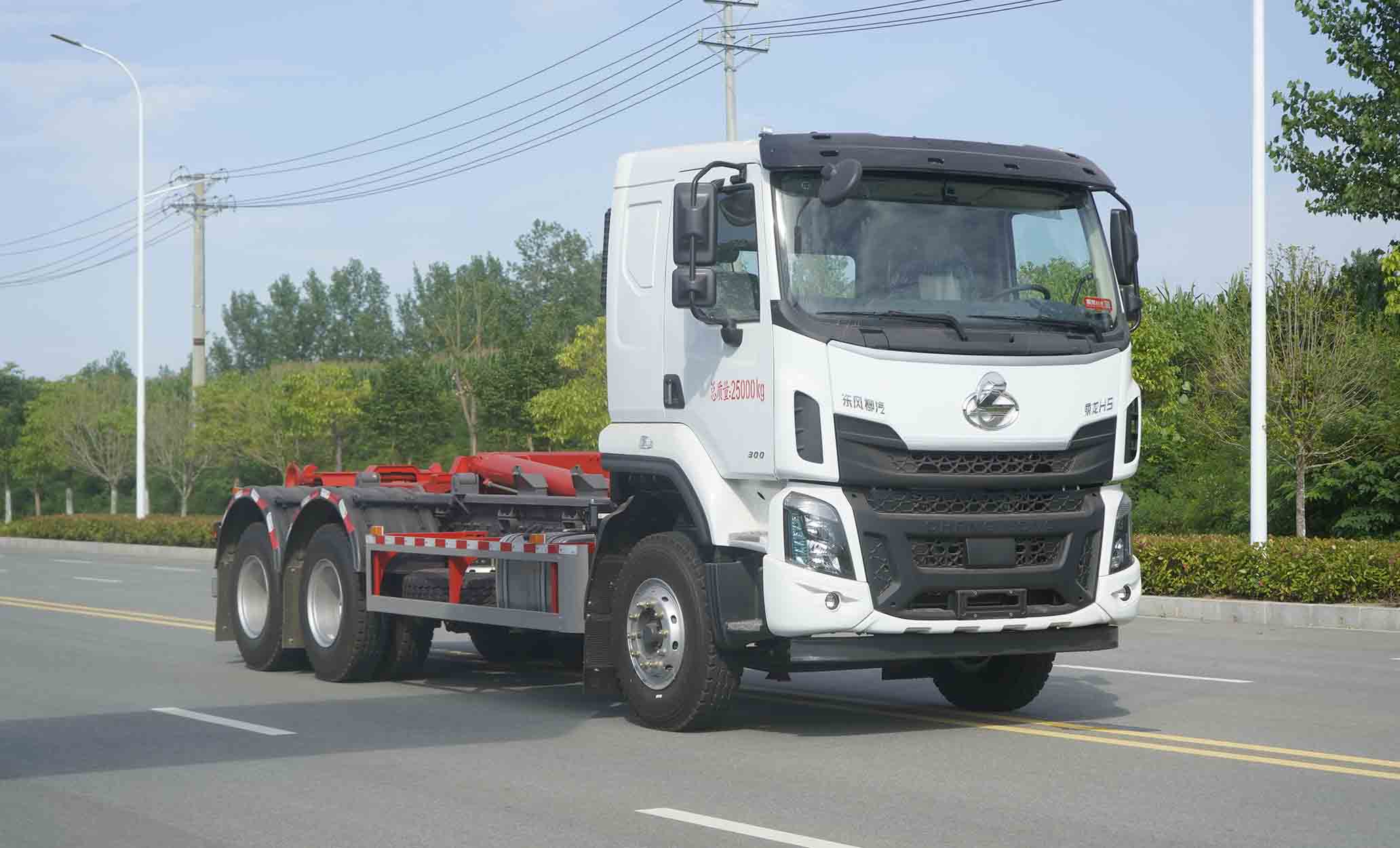 KLF5250ZXXL6 凯力风牌车厢可卸式垃圾车图片