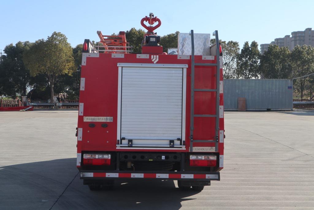 济援牌SYX5040GXFSG10水罐消防车公告图片