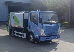 程力威牌CLW5040ZYSBEV6SL纯电动压缩式垃圾车