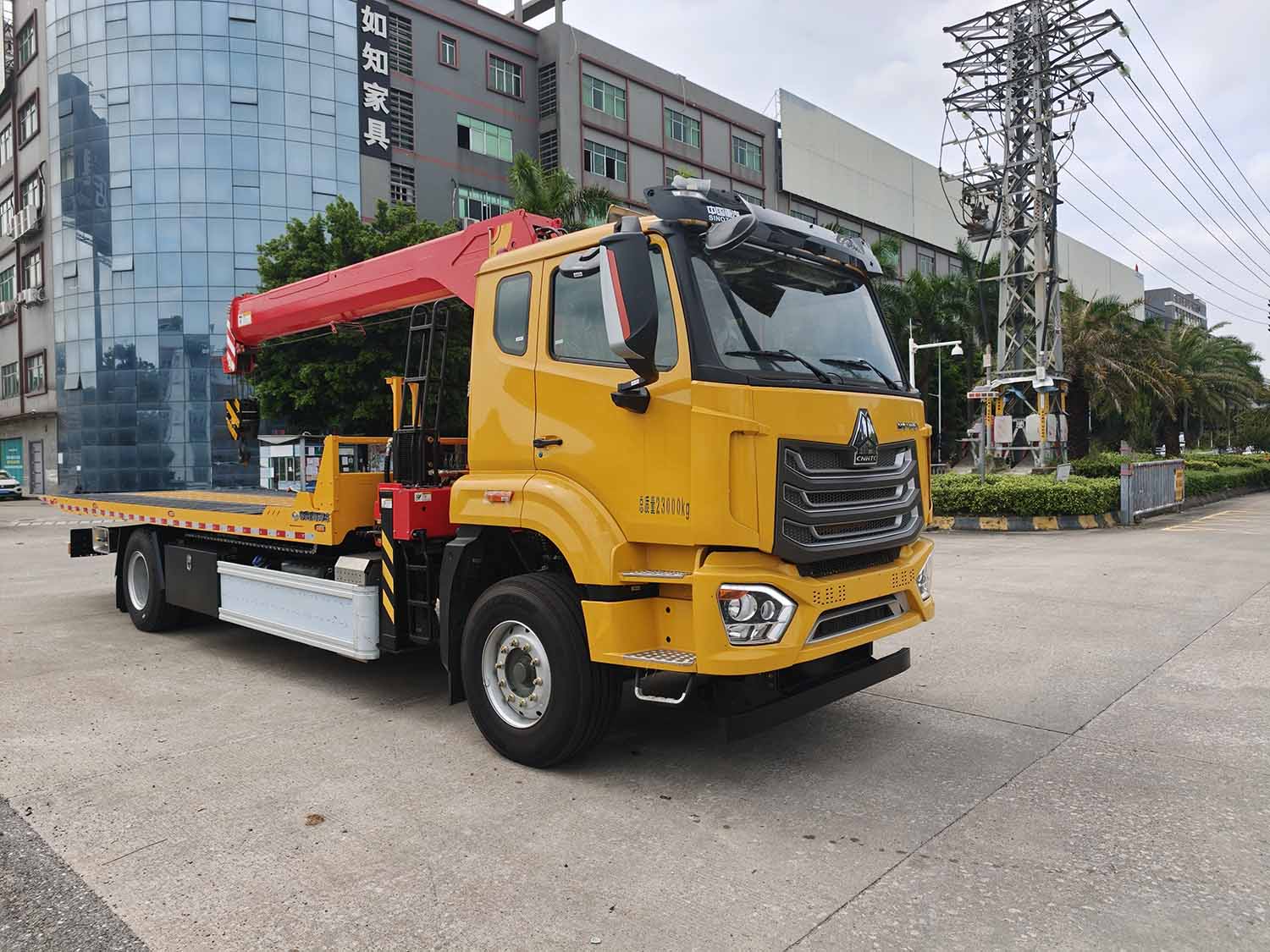 YH5231TQZ096P 粤海牌清障车图片