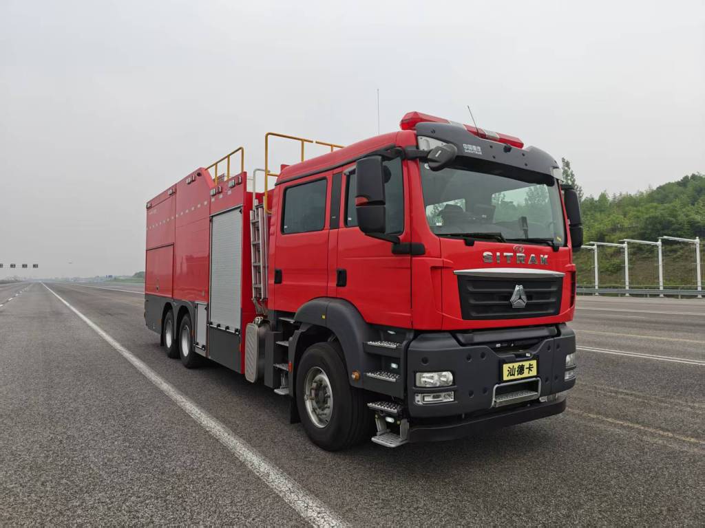SXF5262GXFAP80型压缩空气泡沫消防车图片