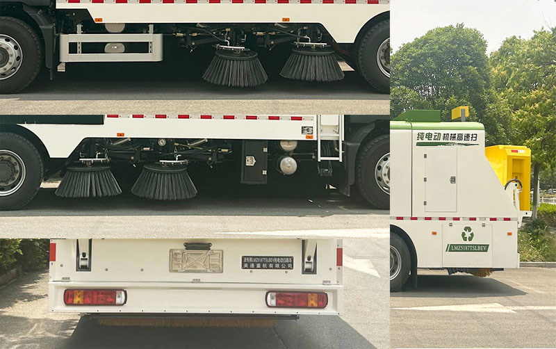 浙专牌LMZ5187TSLBEV纯电动扫路车公告图片