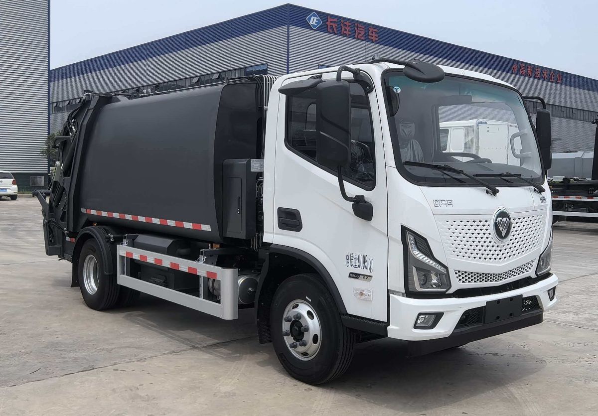 CFC5098ZYSBJBEV 长沣牌纯电动压缩式垃圾车图片