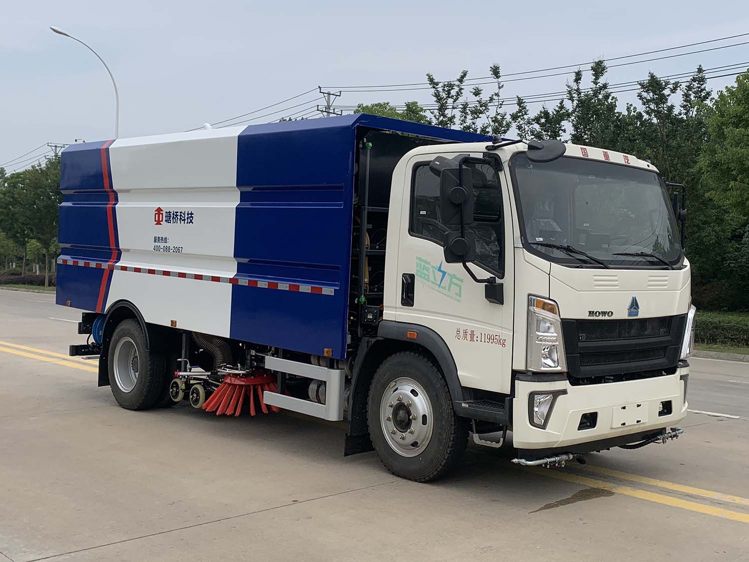 TQH5120TXSZZBEV纯电动洗扫车图片