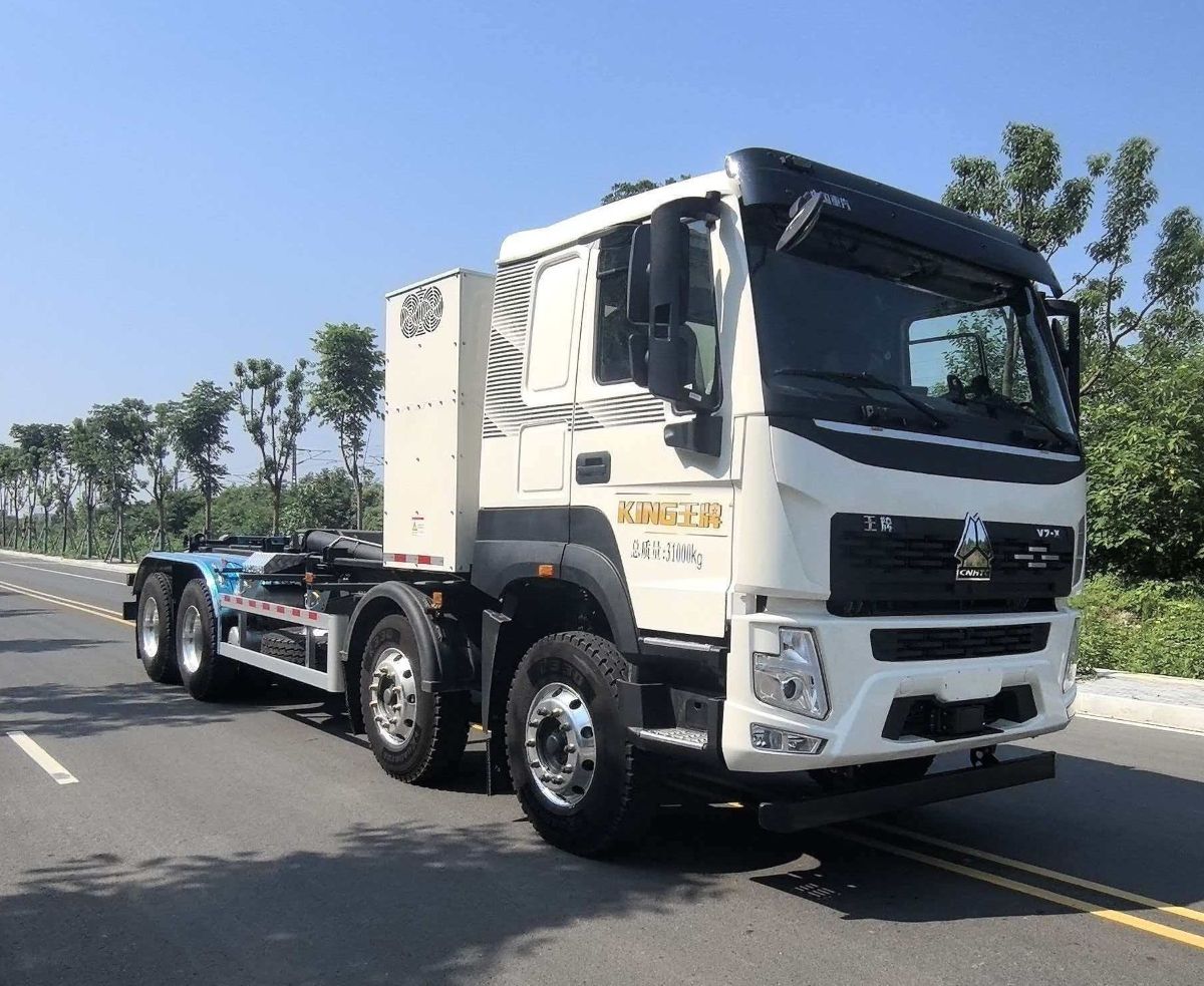 CFC5312ZXXZZBEV 长沣牌纯电动车厢可卸式垃圾车图片