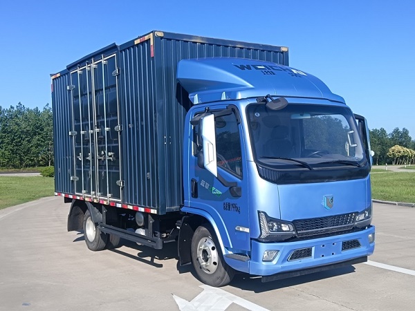 蓝擎牌YTQ5122XXYMJEV361-LQ纯电动厢式货车