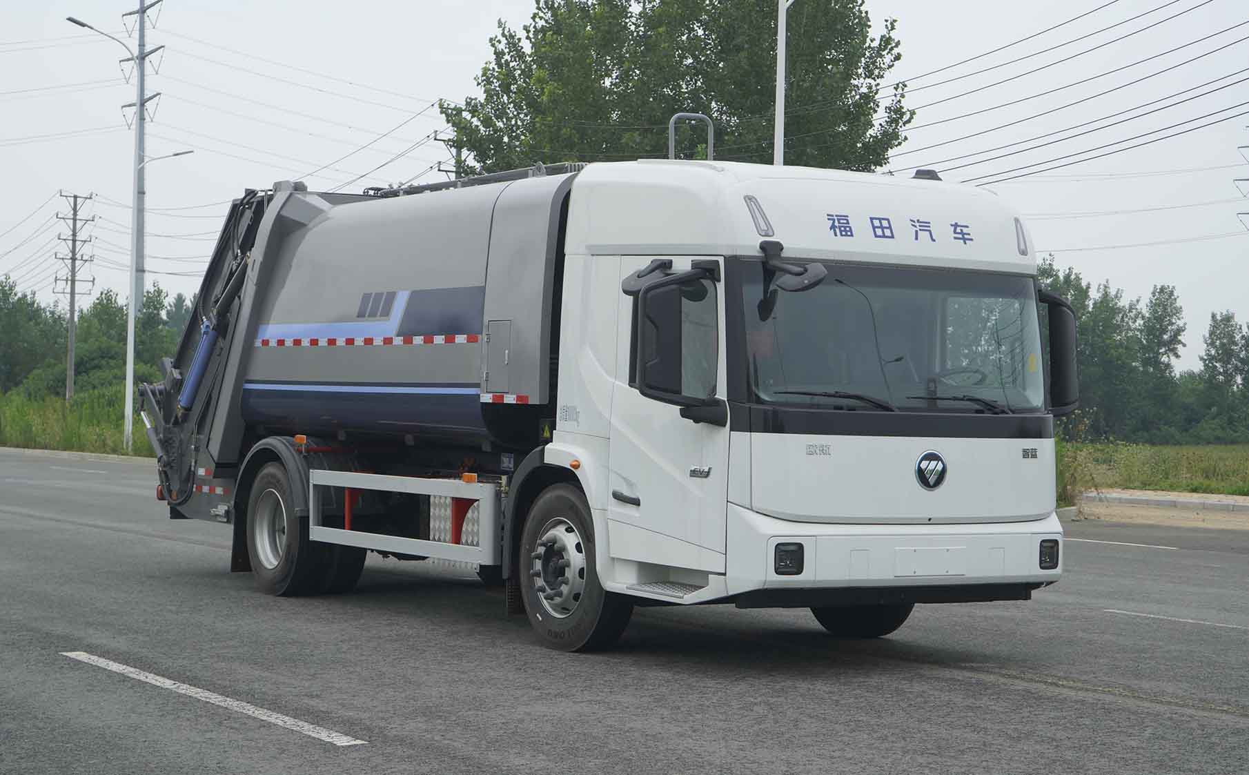 纯电动压缩式垃圾车图片