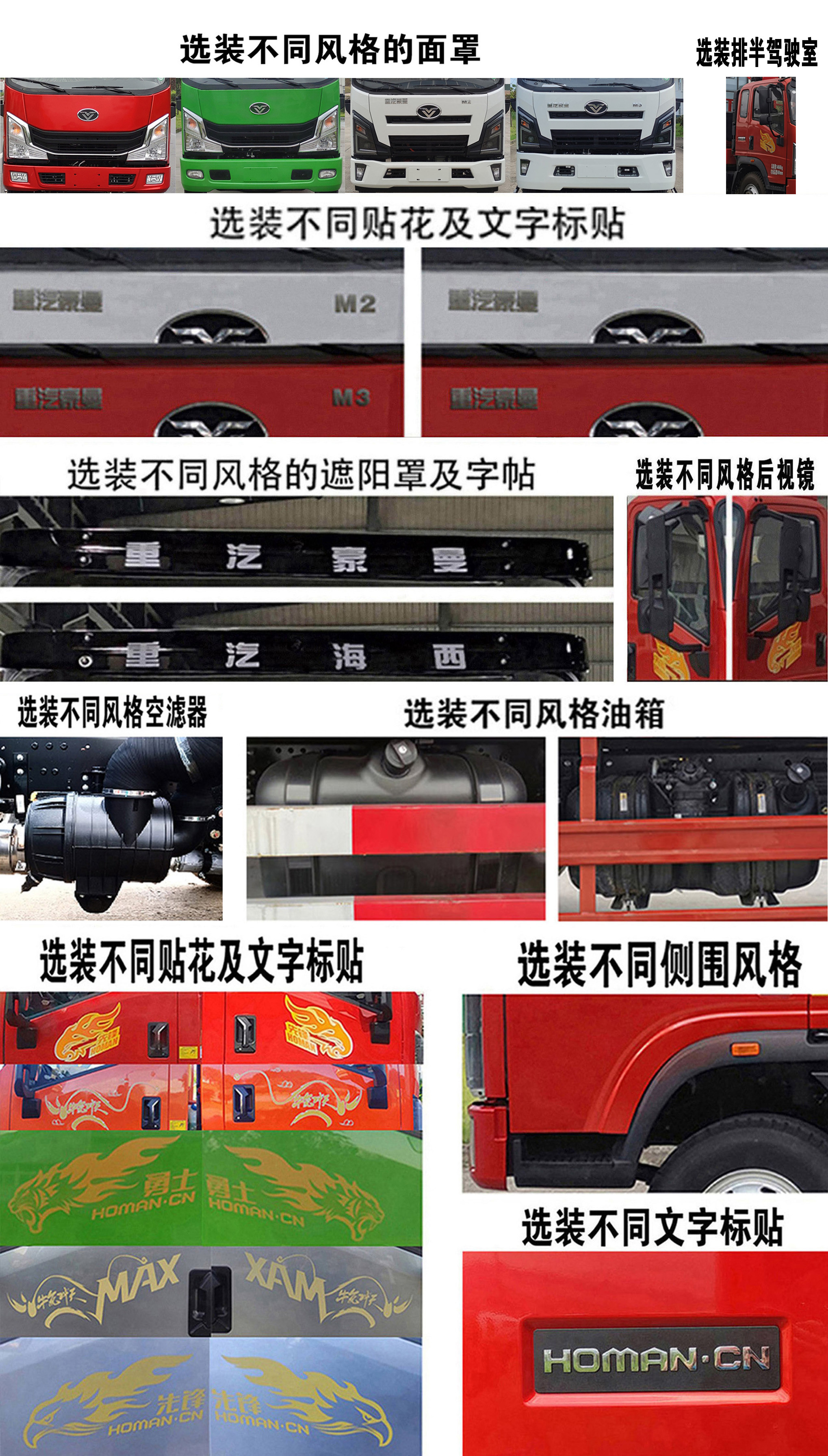豪曼牌ZZ5168JSQG17FB1随车起重运输车公告图片