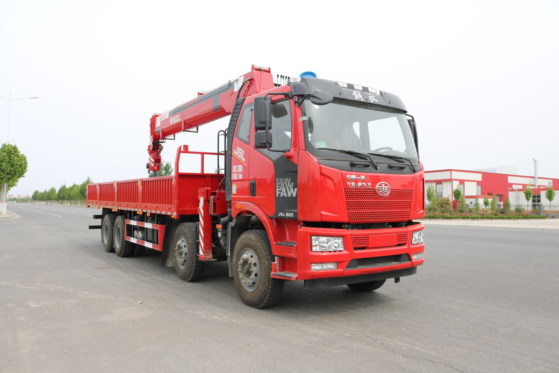 HFL5310JSQ型随车起重运输车图片