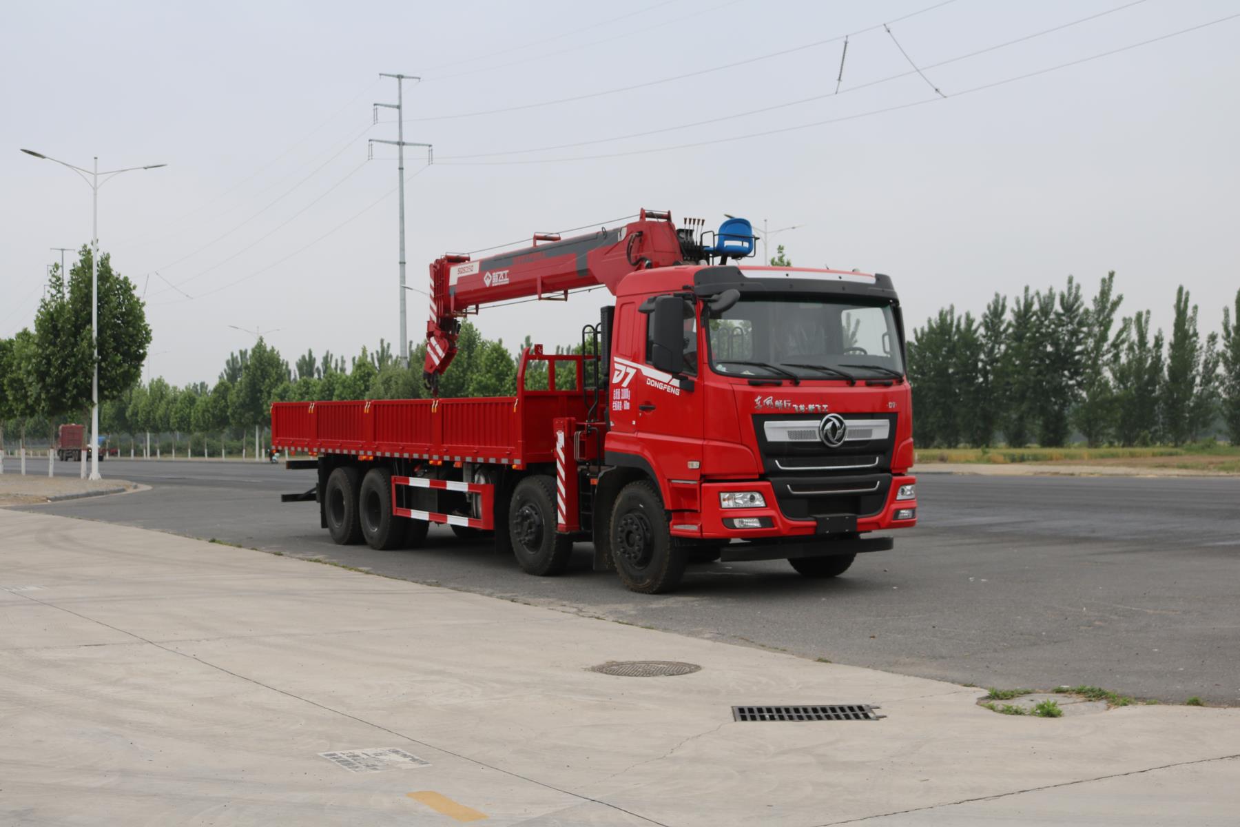 HFL5311JSQ型随车起重运输车图片