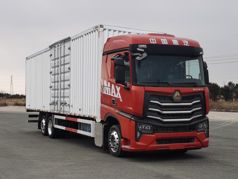 豪沃牌ZZ5257XXYN623KF1厢式运输车