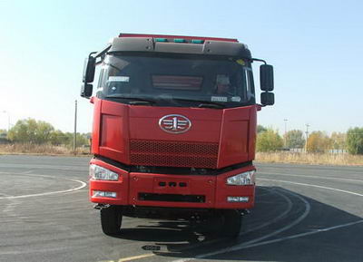 CA3310P66K24L5T4E平头柴油自卸汽车燃油公告图片1