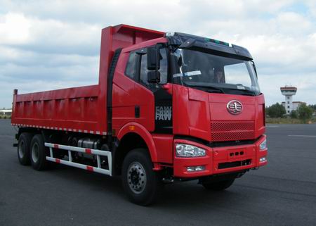 CA3250P66K2L4T1E平头柴油自卸汽车燃油公告图片2