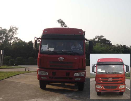 CA3300P1K2L3T4EA80平头柴油自卸汽车燃油公告图片1