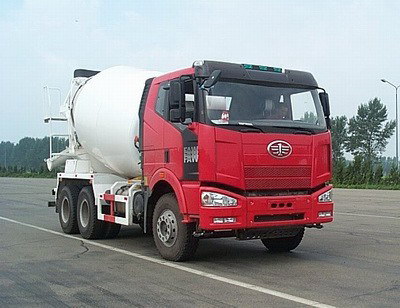 CA5250GJBP66K2L2T1E平头柴油混凝土搅拌汽车燃油公告图片2