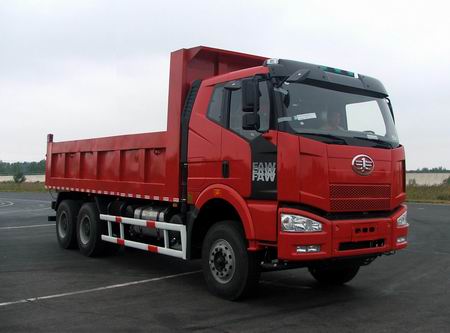 CA3250P66K2L3T1E平头柴油自卸汽车燃油公告图片2