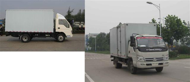 BJ5083VEBEA-E厢式运输车燃油公告图片2
