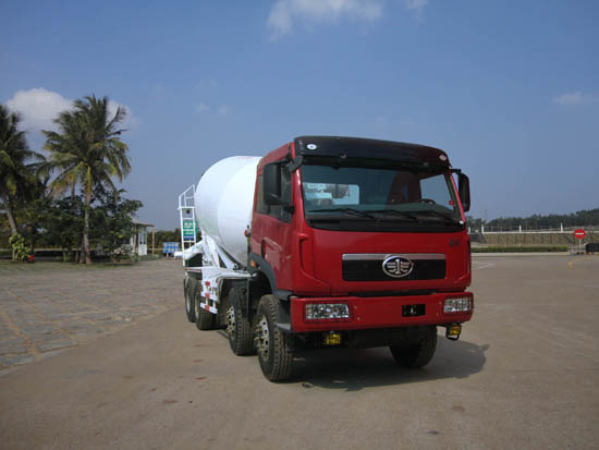 CA5310GJBP2K2L1T4E80平头柴油混凝土搅拌车燃油公告图片2