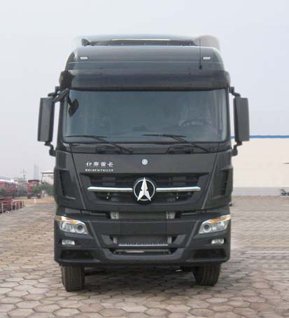 ND53100GFLZ低密度粉粒物料运输车燃油公告图片1