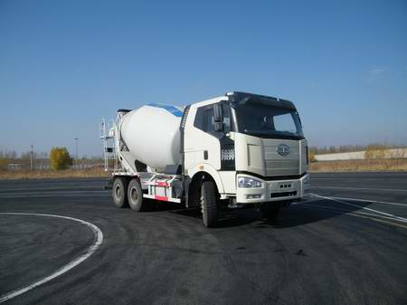 CA5250GJBP66K2L2T1E平头柴油混凝土搅拌汽车燃油公告图片2