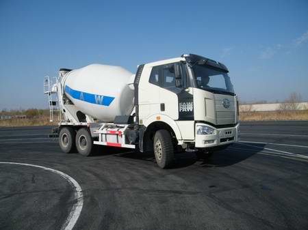 CA5250GJBP66K24L2T1E平头柴油混凝土搅拌汽车燃油公告图片2