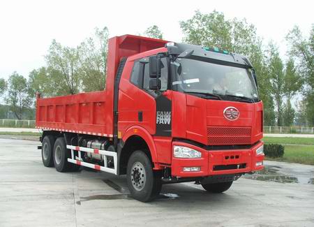 CA3250P66K2L2T1A2E平头柴油自卸汽车燃油公告图片2