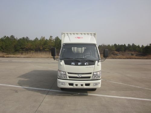 SSF5040XXYDP54-2厢式运输车燃油公告图片1