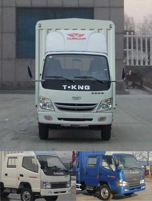ZB5043CCQLSDS仓栅式运输车燃油公告图片1
