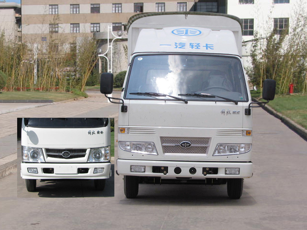 CA5040XXBK3RE3-2蓬式运输车燃油公告图片1