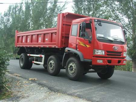 CA3258P9K2T3E平头柴油自卸汽车燃油公告图片2