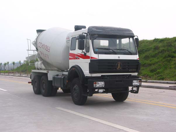 ND5256GJBZ混凝土搅拌运输车燃油公告图片2