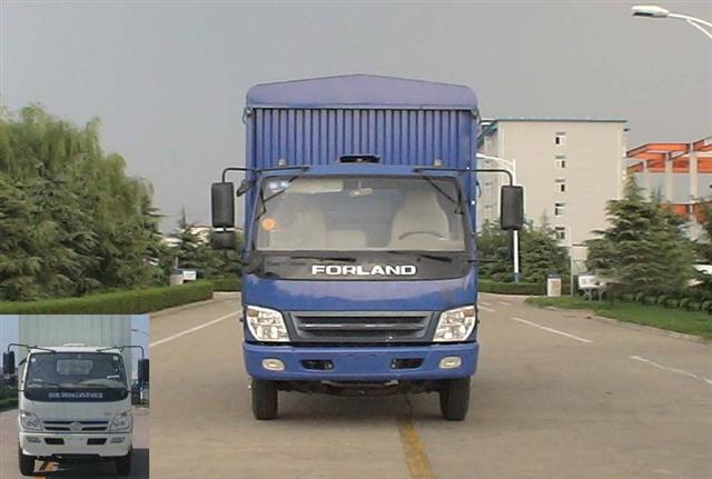 BJ5163VJCFK-S仓栅式运输车燃油公告图片1