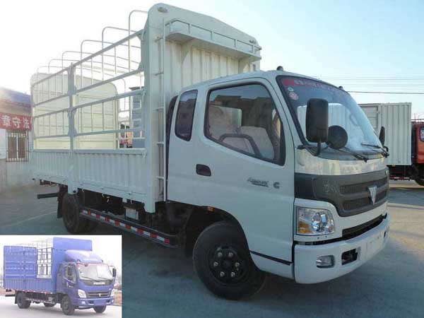 BJ5129VJCED-FD仓栅式运输车燃油公告图片2