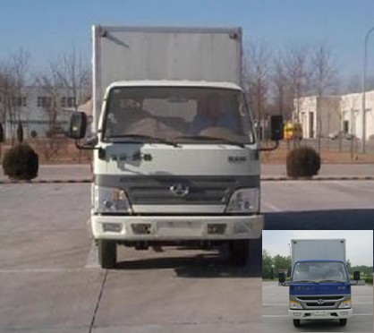 BJ5044XXY24厢式运输车燃油公告图片1