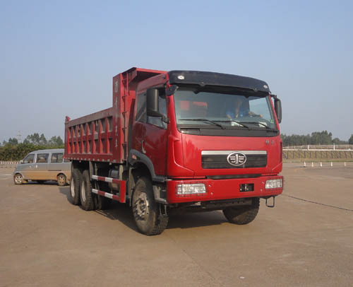 CA3256P2K2T1EA81平头柴油自卸汽车燃油公告图片2