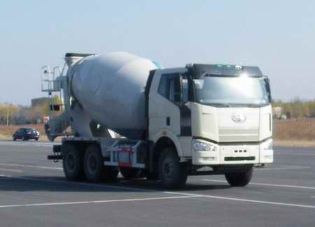 CA5250GJBP66K2L2T1E平头柴油混凝土搅拌汽车燃油公告图片2