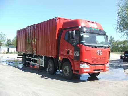 CA5250XXYP63K2L6T3A1E平头柴油厢式运输汽车燃油公告图片2