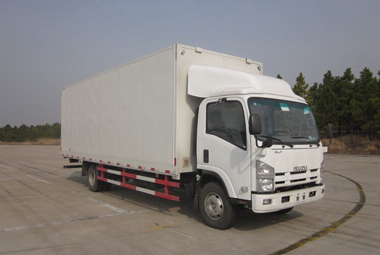 HTL5100XYK翼开启厢式运输车燃油公告图片2