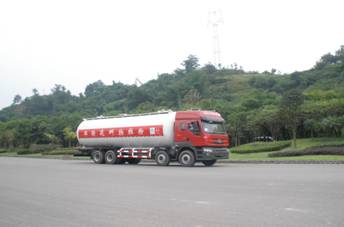YZQ5310GFL3粉粒物料运输车燃油公告图片2
