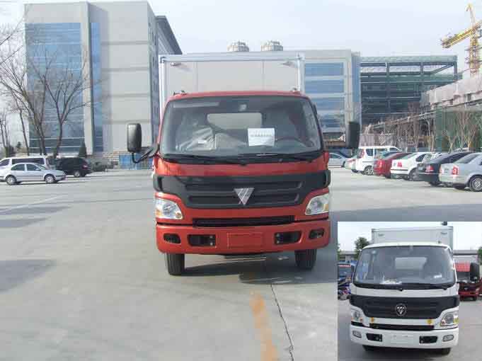 BJ5049V8CD6-FD厢式运输车燃油公告图片1