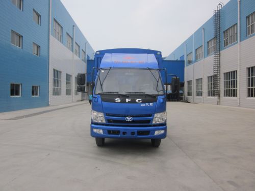 SSF5040CCYDP64-6仓栅式运输车燃油公告图片1
