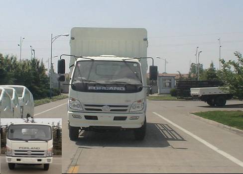 BJ5163VLCED-B仓栅式运输车燃油公告图片1