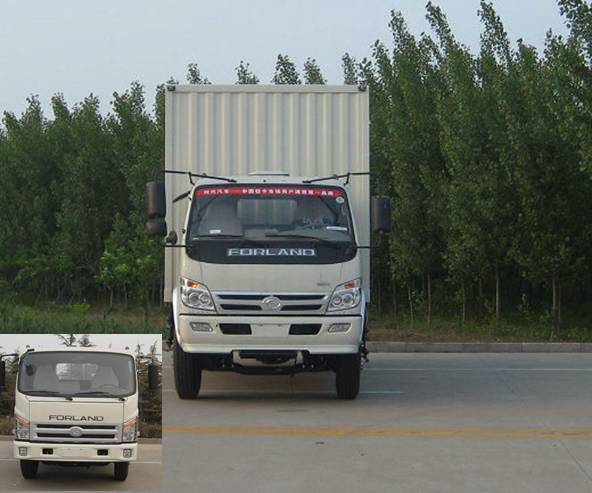 BJ5163VLCED-A厢式运输车燃油公告图片1