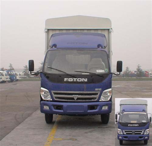 BJ5101VECFD-S仓栅式运输车燃油公告图片1