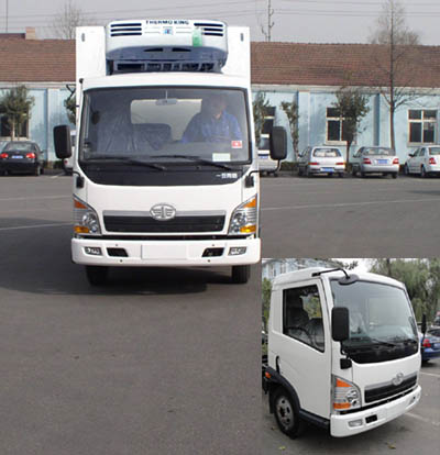 CA5041XLCP40K2EA81冷藏车燃油公告图片1