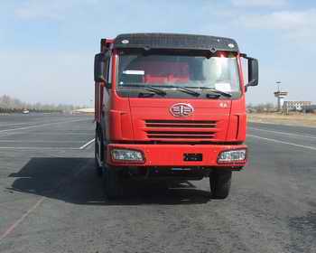 CA3252P2K2T1E平头柴油自卸汽车燃油公告图片1