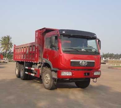 CA3257P2K2T1EA80平头柴油自卸汽车燃油公告图片2